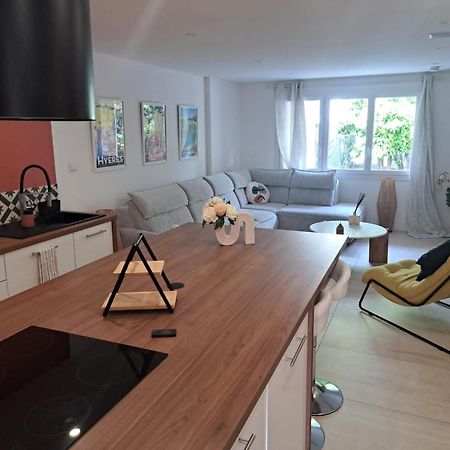 Magnifique Appartement 2 Chambres Avec 50 M2 De Jardin Privatif Ла-Кро Экстерьер фото
