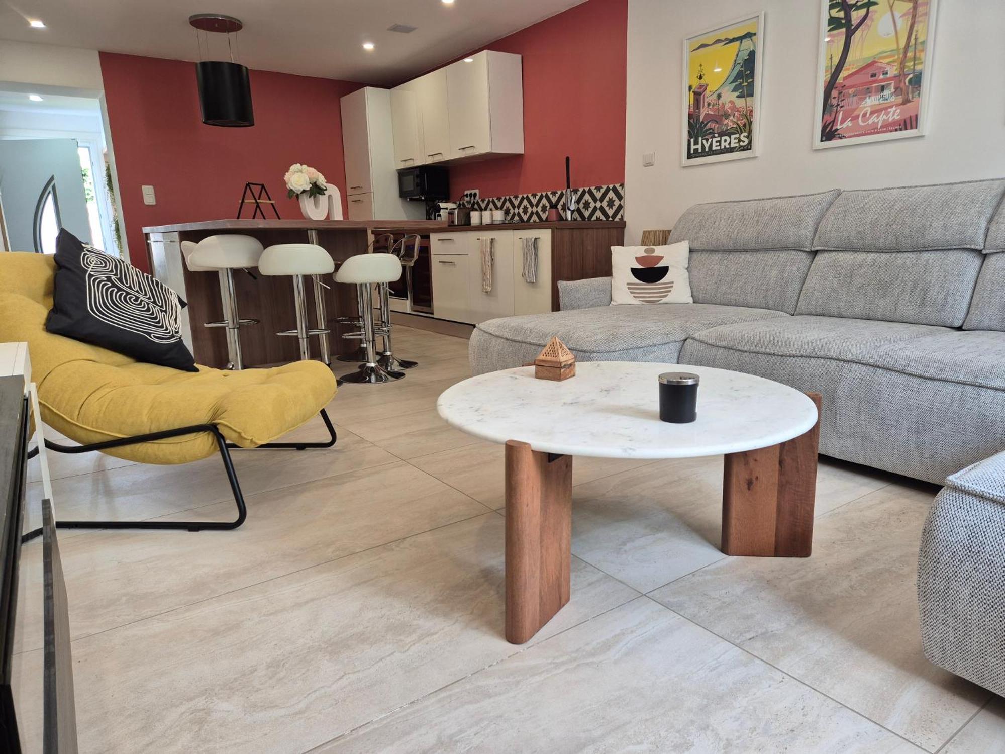 Magnifique Appartement 2 Chambres Avec 50 M2 De Jardin Privatif Ла-Кро Экстерьер фото